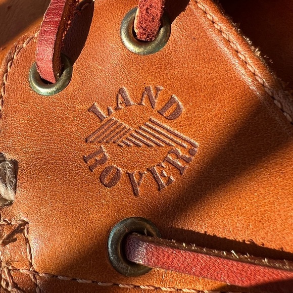 Land Rover 2 Eye Genuine Handsewn Men’s Boat Shoes Size 9 - Picture 11 of 11